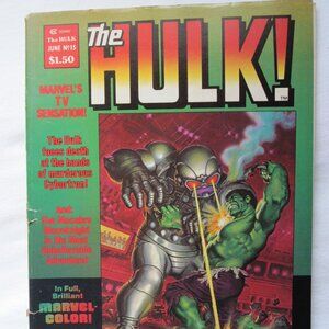 1979 The Hulk! #15 - Marvel Comics Magazine - rare